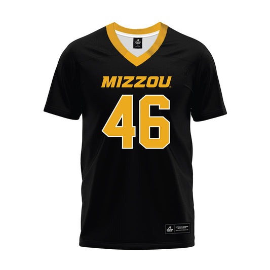 Missouri - NCAA Football : Jackson Daily - Black Premium Football Jersey-0