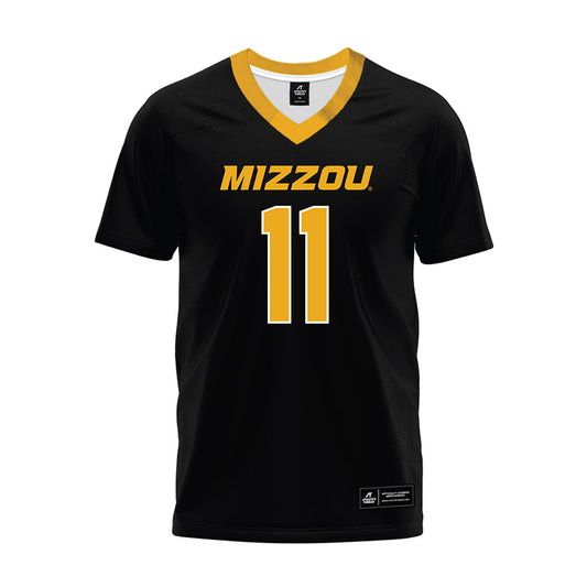 Missouri - NCAA Football : Langden Kitchen - Black Premium Football Jersey-0