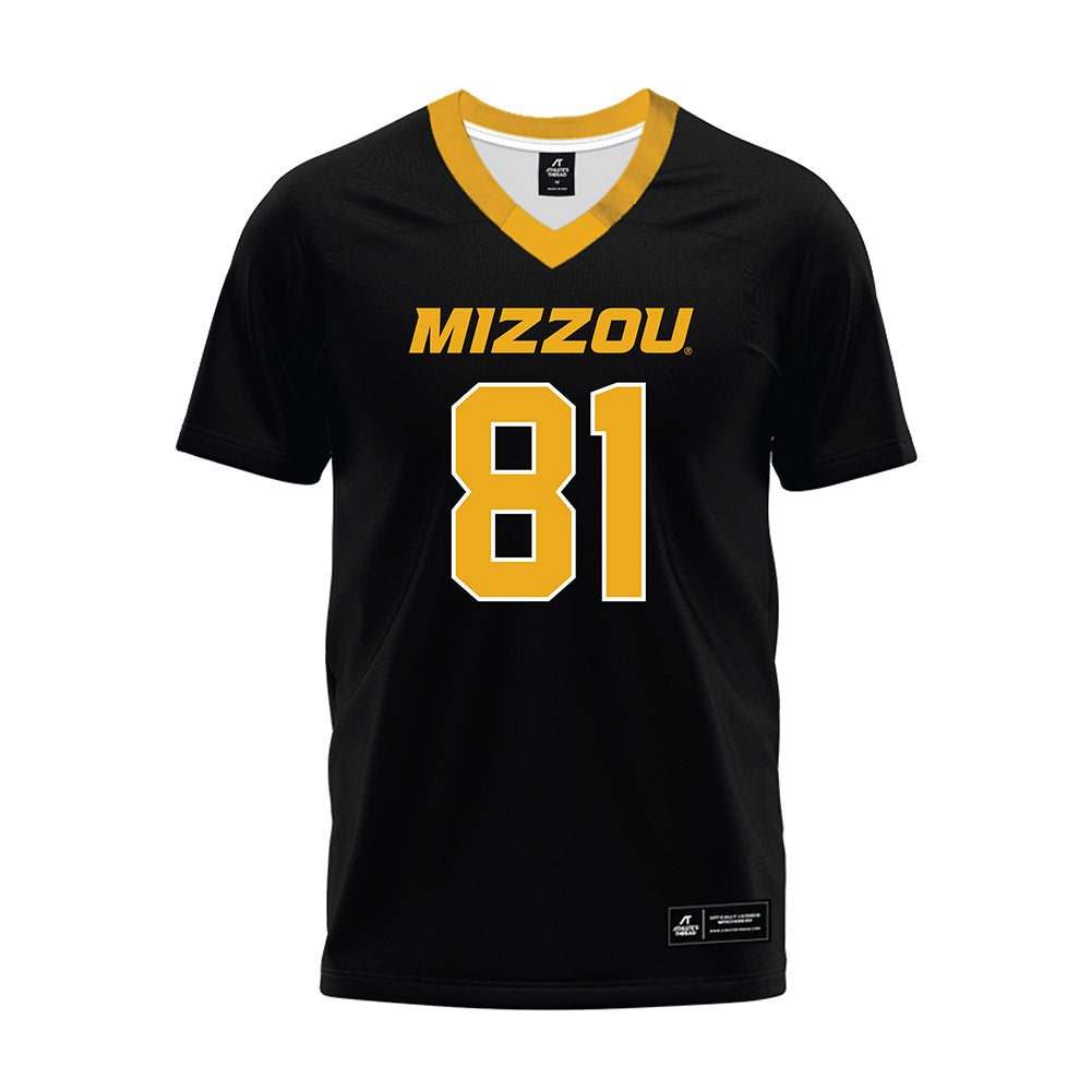 Missouri - NCAA Football : Noah Flaskamp - Black Premium Football Jersey