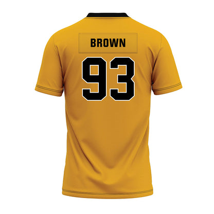 Missouri - NCAA Football : Jaylen Brown - Gold Premium Football Jersey