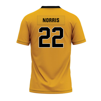 Missouri - NCAA Football : Will Norris - Gold Premium Football Jersey