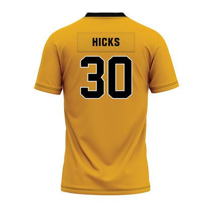 Missouri - NCAA Football : Charles Hicks - Gold Premium Football Jersey