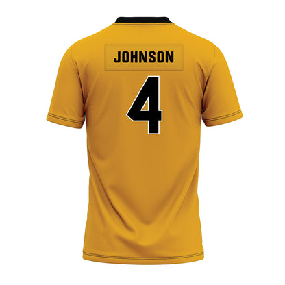 Missouri - NCAA Football : Trevez Johnson - Gold Premium Football Jersey