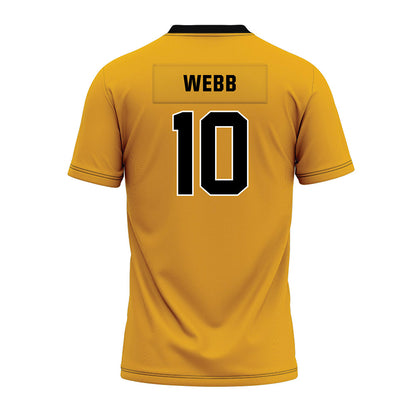 Missouri - NCAA Football : Sterling Webb - Gold Premium Football Jersey