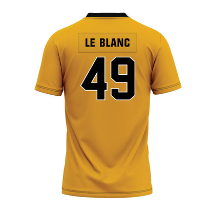 Missouri - NCAA Football : Brett Le Blanc - Gold Premium Football Jersey