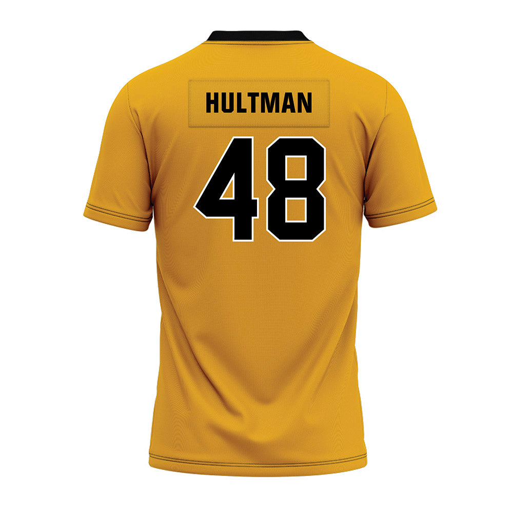 Missouri - NCAA Football : Brady Hultman - Gold Premium Football Jersey