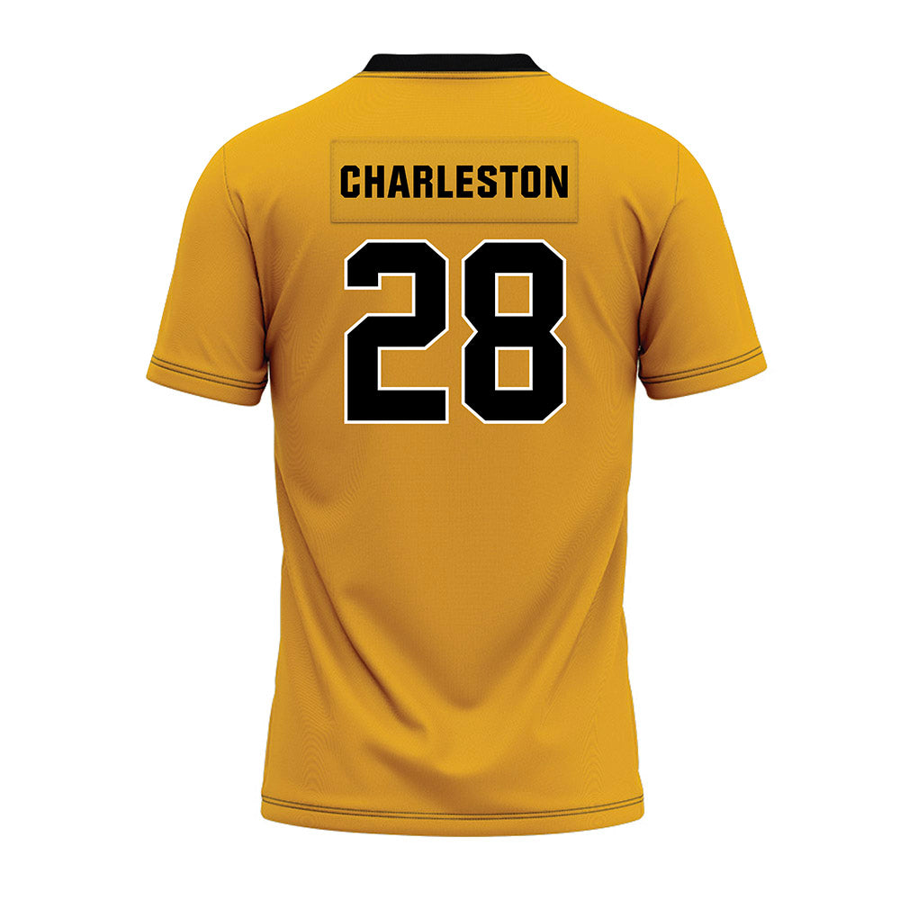 Missouri - NCAA Football : Joseph Charleston - Gold Premium Football Jersey