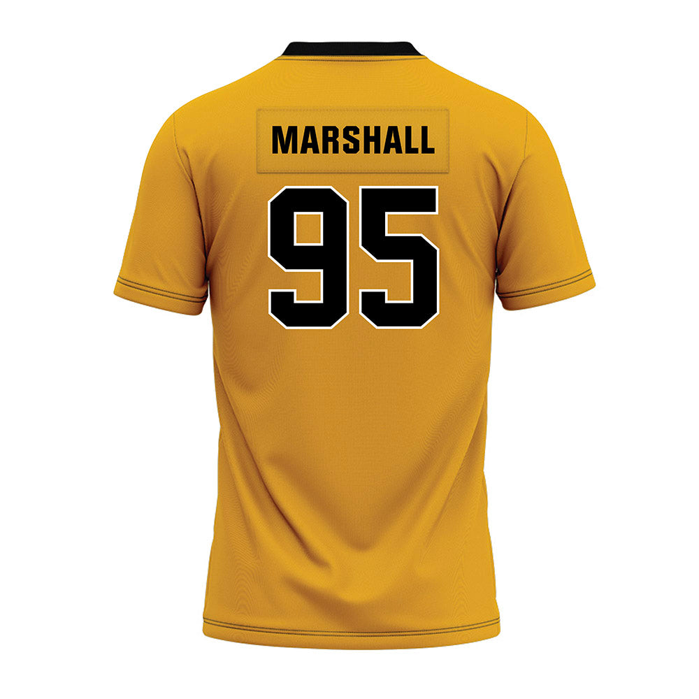 Missouri - NCAA Football : Jalen Marshall - Gold Premium Football Jersey