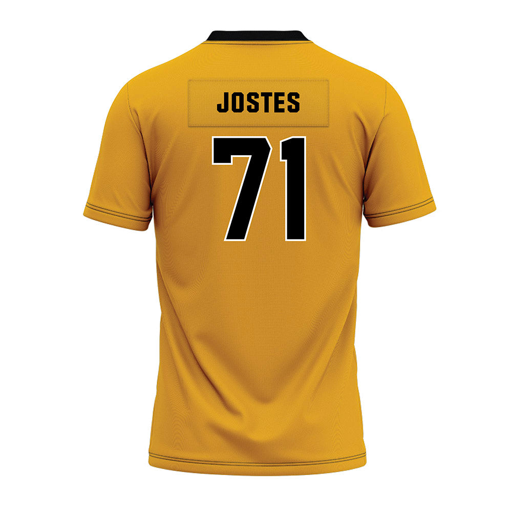 Missouri - NCAA Football : Ryan Jostes - Gold Premium Football Jersey