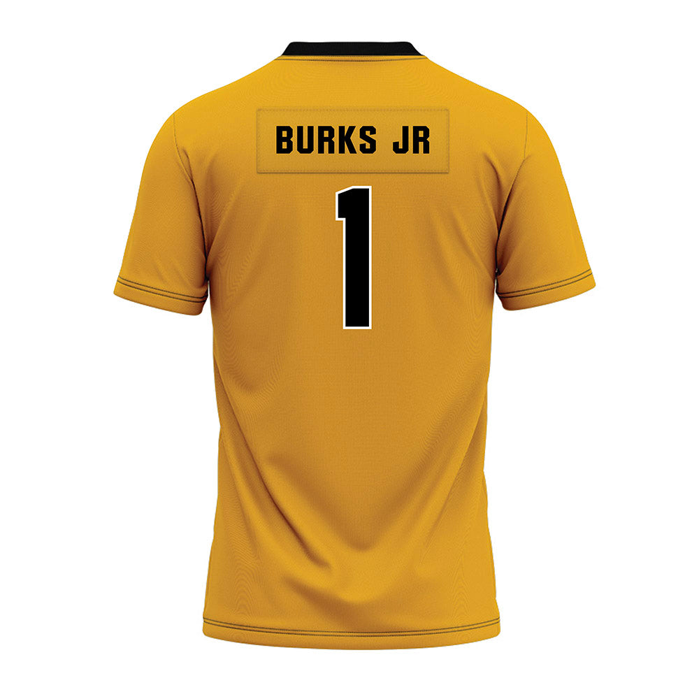 Missouri - NCAA Football : Marvin Burks Jr - Gold Premium Football Jersey