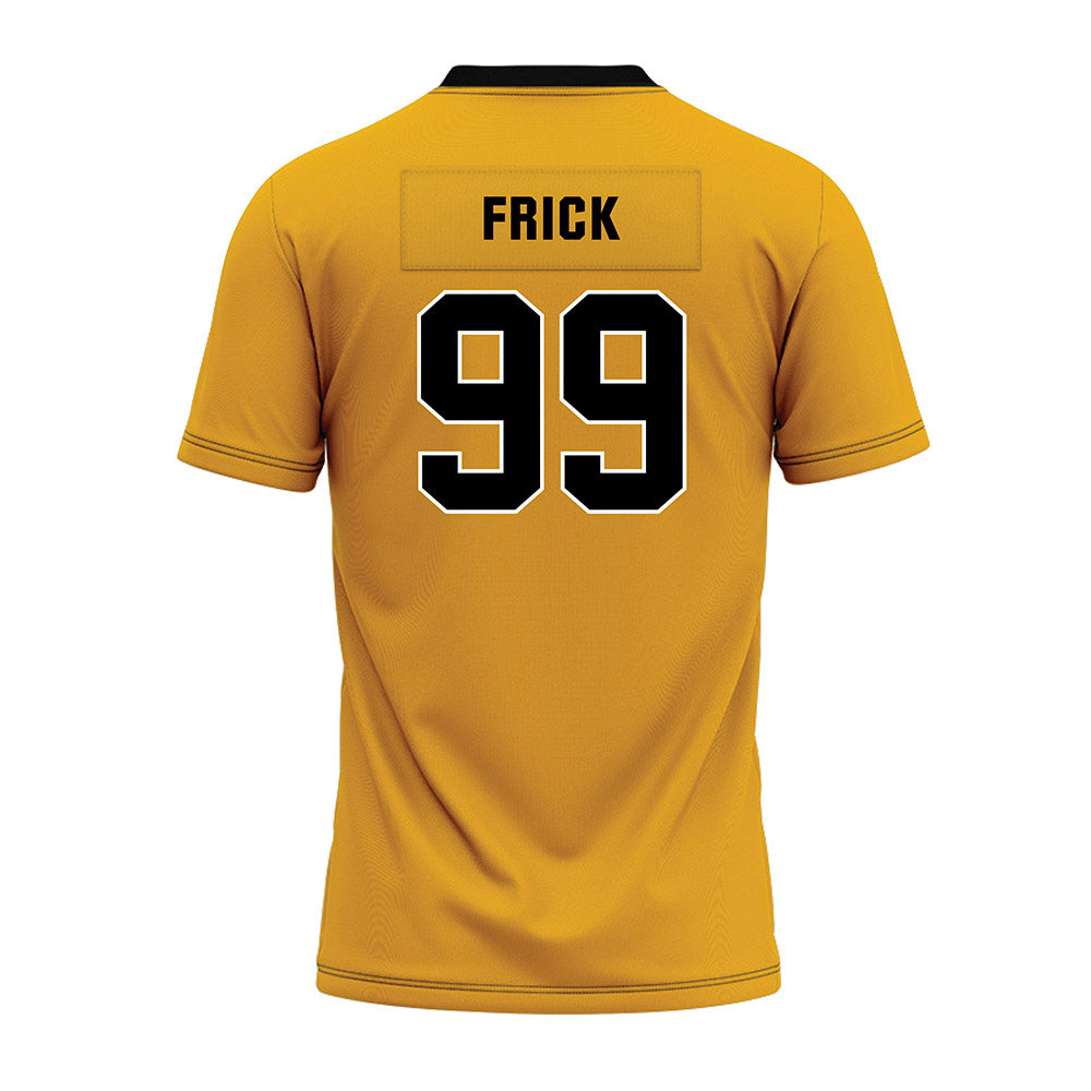 Missouri - NCAA Football : Jadon Frick - Gold Premium Football Jersey