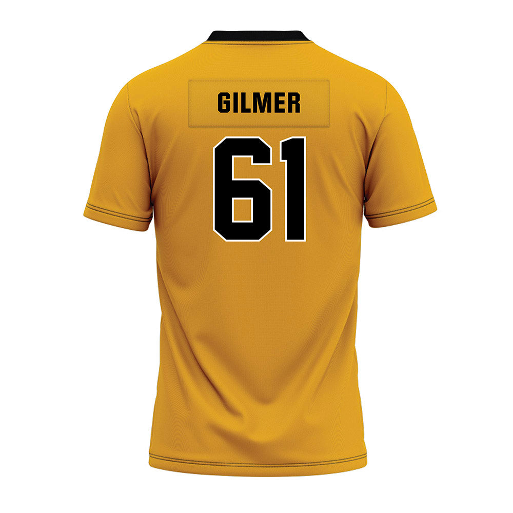 Missouri - NCAA Football : Graham Gilmer - Gold Premium Football Jersey