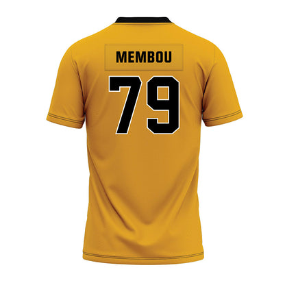 Missouri - NCAA Football : Armand Membou - Gold Premium Football Jersey