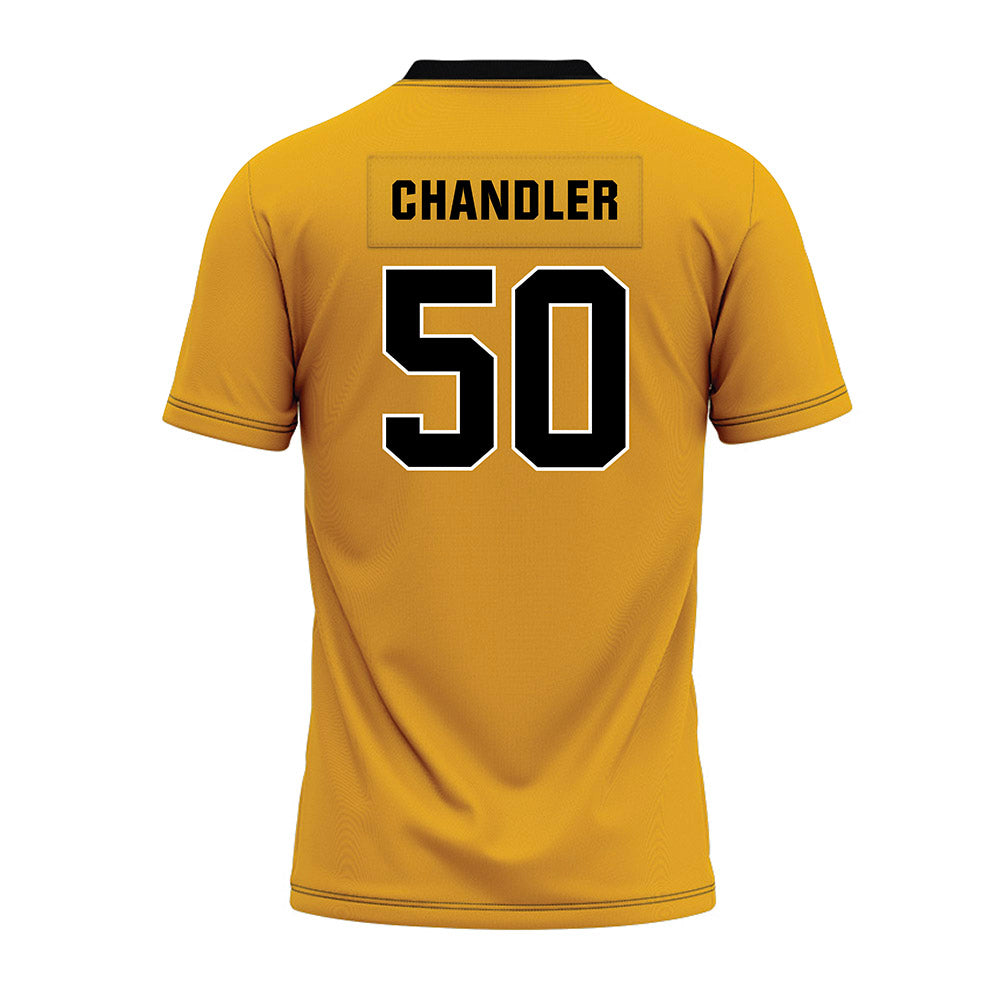 Missouri - NCAA Football : Talan Chandler - Gold Premium Football Jersey