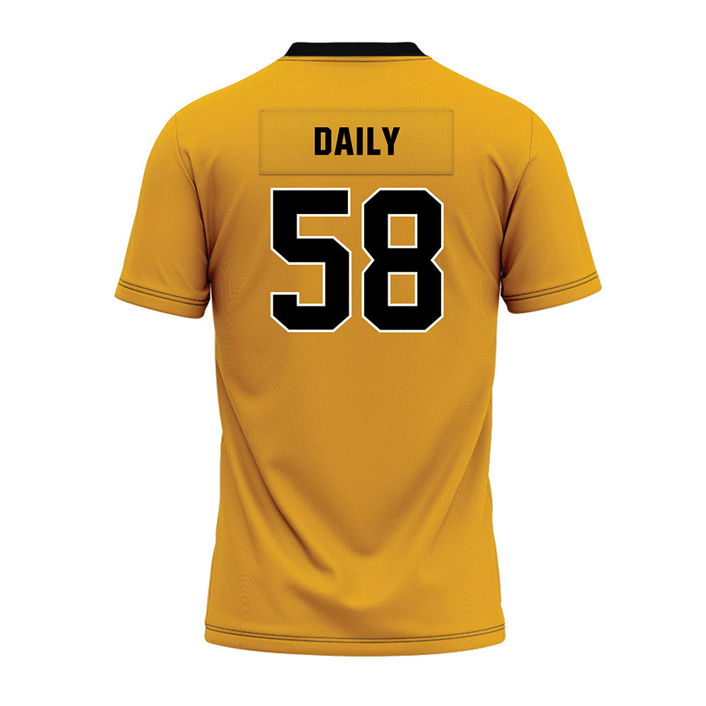 Missouri - NCAA Football : Jackson Daily - Gold Premium Football Jersey