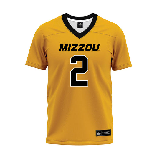 Missouri - NCAA Football : Marquis Johnson - Gold Premium Football Jersey