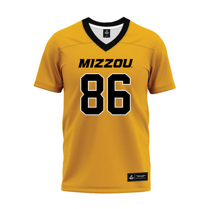 Missouri - NCAA Football : Jordon Harris - Gold Premium Football Jersey