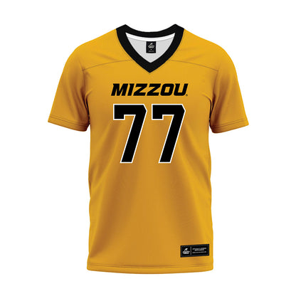 Missouri - NCAA Football : Curtis Peagler - Gold Premium Football Jersey