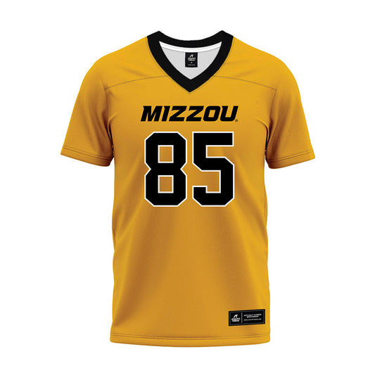 Missouri - NCAA Football : Whit Hafer - Gold Premium Football Jersey