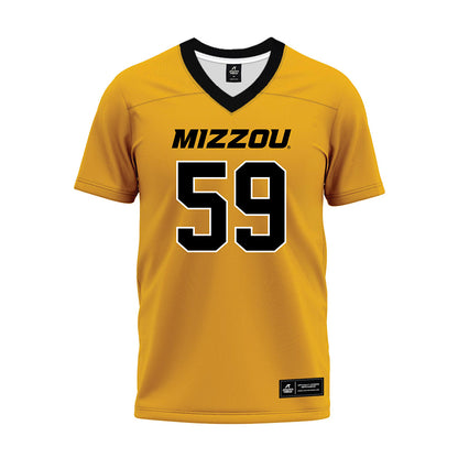 Missouri - NCAA Football : Trey Flint - Gold Premium Football Jersey