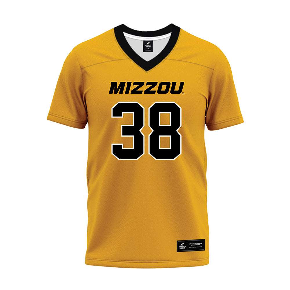 Missouri - NCAA Football : Jeremiah Beasley - Gold Premium Football Jersey