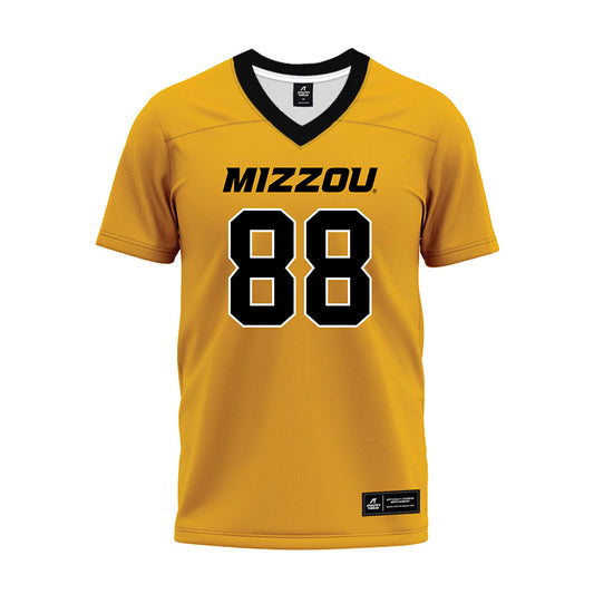 Missouri - NCAA Football : Robert Meyer - Gold Premium Football Jersey-0