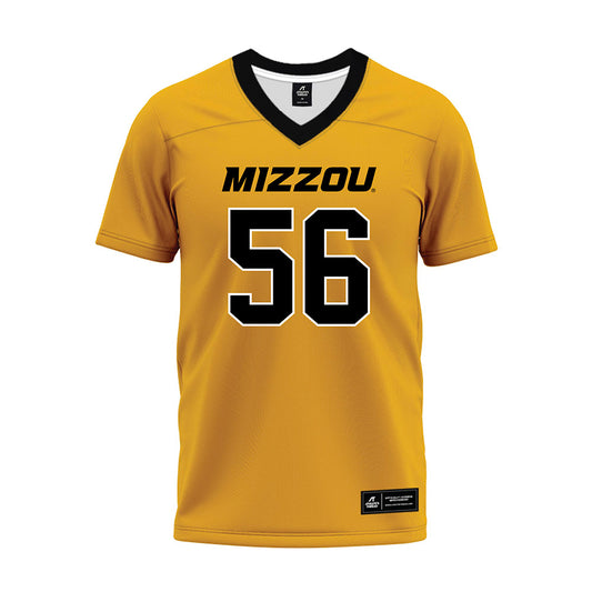 Missouri - NCAA Football : Dominick Giudice - Gold Premium Football Jersey-0