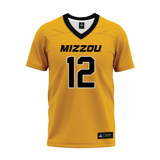 Missouri - NCAA Football : Dreyden Norwood - Gold Premium Football Jersey