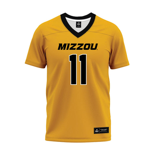 Missouri - NCAA Football : Kewan Lacy - Gold Premium Football Jersey