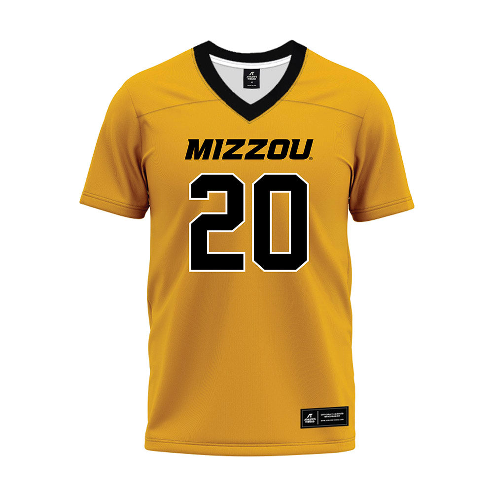 Missouri - NCAA Football : Jamal Roberts - Gold Premium Football Jersey