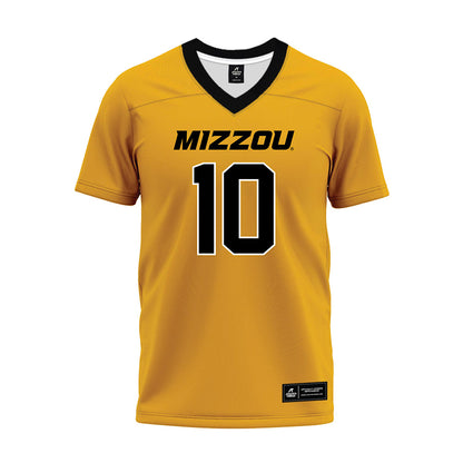 Missouri - NCAA Football : Mekhi Miller - Gold Premium Football Jersey