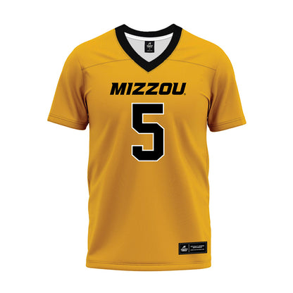 Missouri - NCAA Football : Kristian Williams - Gold Premium Football Jersey