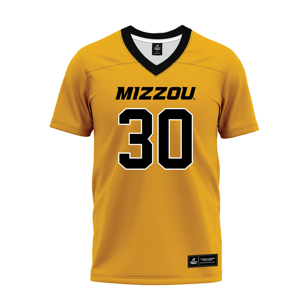 Missouri - NCAA Football : Charles Hicks - Gold Premium Football Jersey