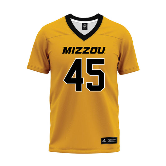 Missouri - NCAA Football : Connor Weselman - Gold Premium Football Jersey-0