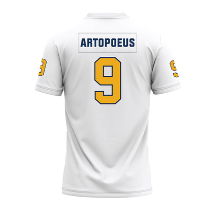 UTC - NCAA Football : Chase Artopoeus - White Premium Football Jersey