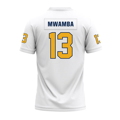 UTC - NCAA Football : Beni Mwamba - White Premium Football Jersey