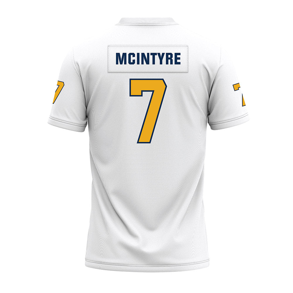 UTC - NCAA Football : John McIntyre - White Premium Football Jersey-1