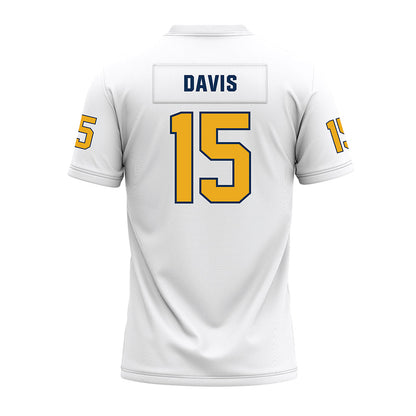 UTC - NCAA Football : Jordan Davis - White Premium Football Jersey-1