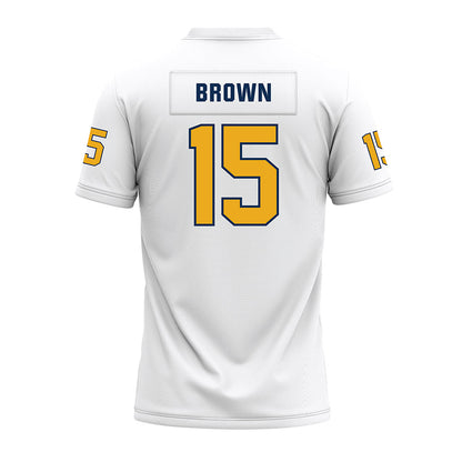 UTC - NCAA Football : Kam Brown - White Premium Football Jersey