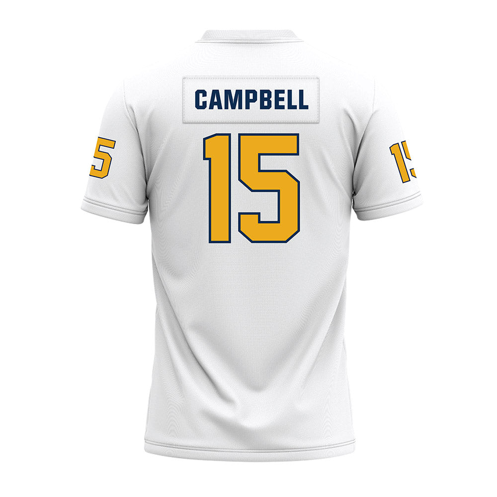 UTC - NCAA Football : Hunter Campbell - White Premium Football Jersey-1
