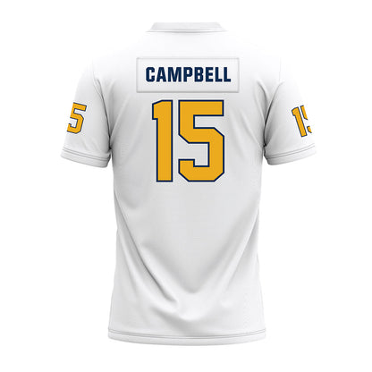 UTC - NCAA Football : Hunter Campbell - White Premium Football Jersey-1