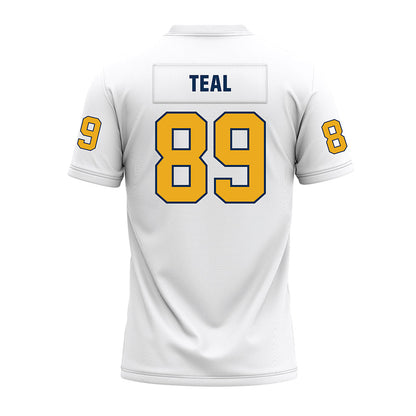 UTC - NCAA Football : Hunter Teal - White Premium Football Jersey-1