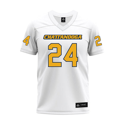 UTC - NCAA Football : Kelly Sejour Jr - White Premium Football Jersey-0