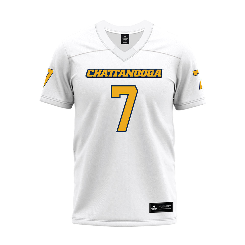 UTC - NCAA Football : John McIntyre - White Premium Football Jersey-0