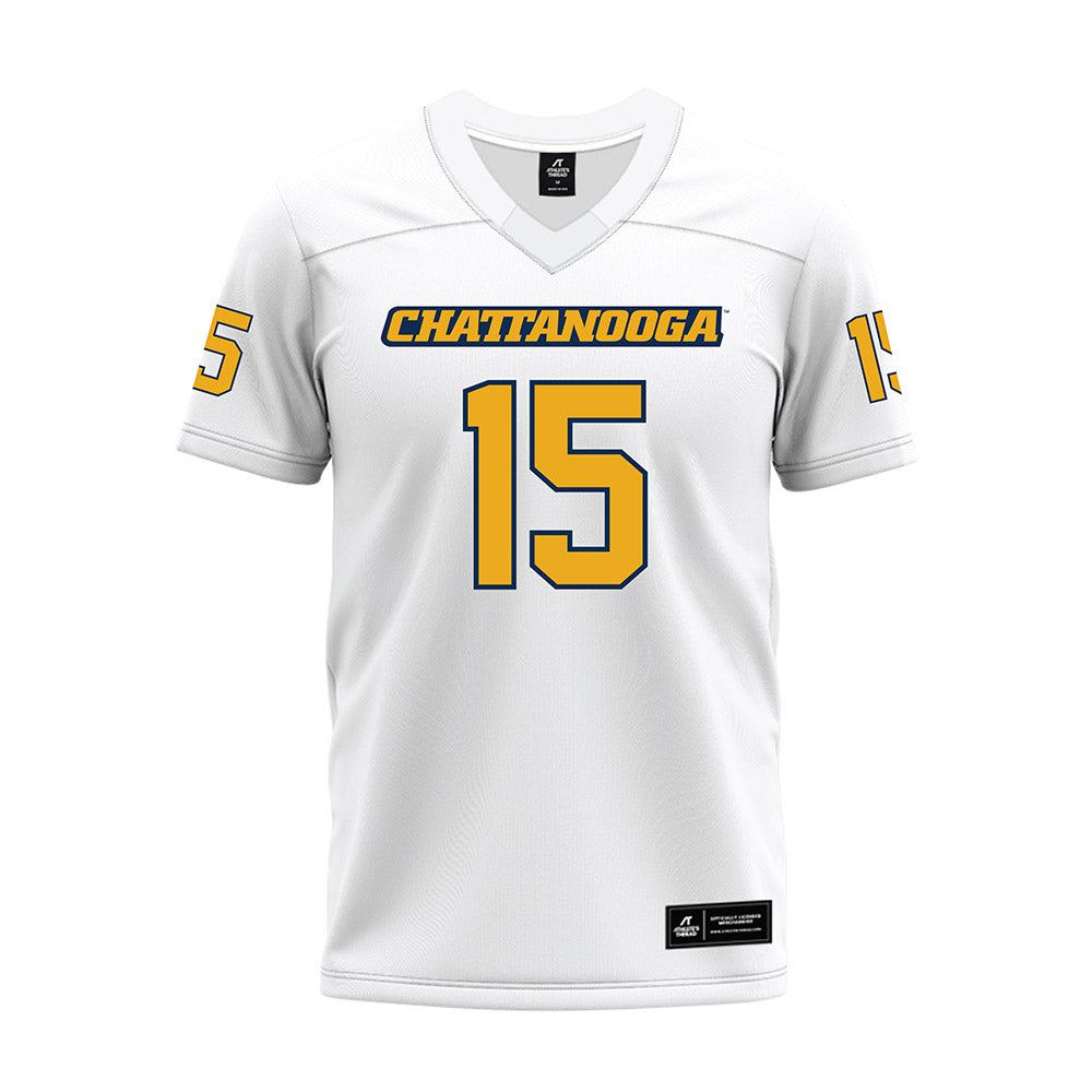 UTC - NCAA Football : Joshua Williams - White Premium Football Jersey
