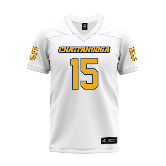 UTC - NCAA Football : Joshua Williams - White Premium Football Jersey