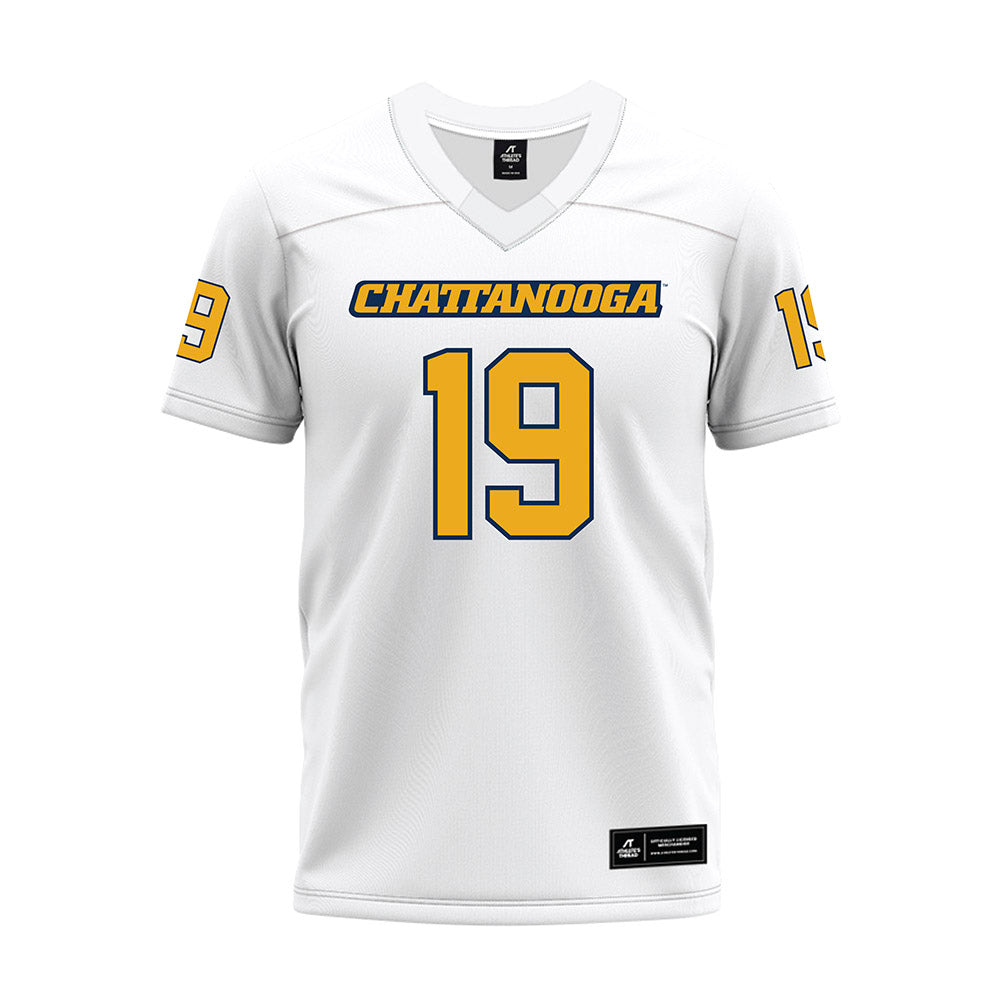 UTC - NCAA Football : Jeremiah Batiste - White Premium Football Jersey-0