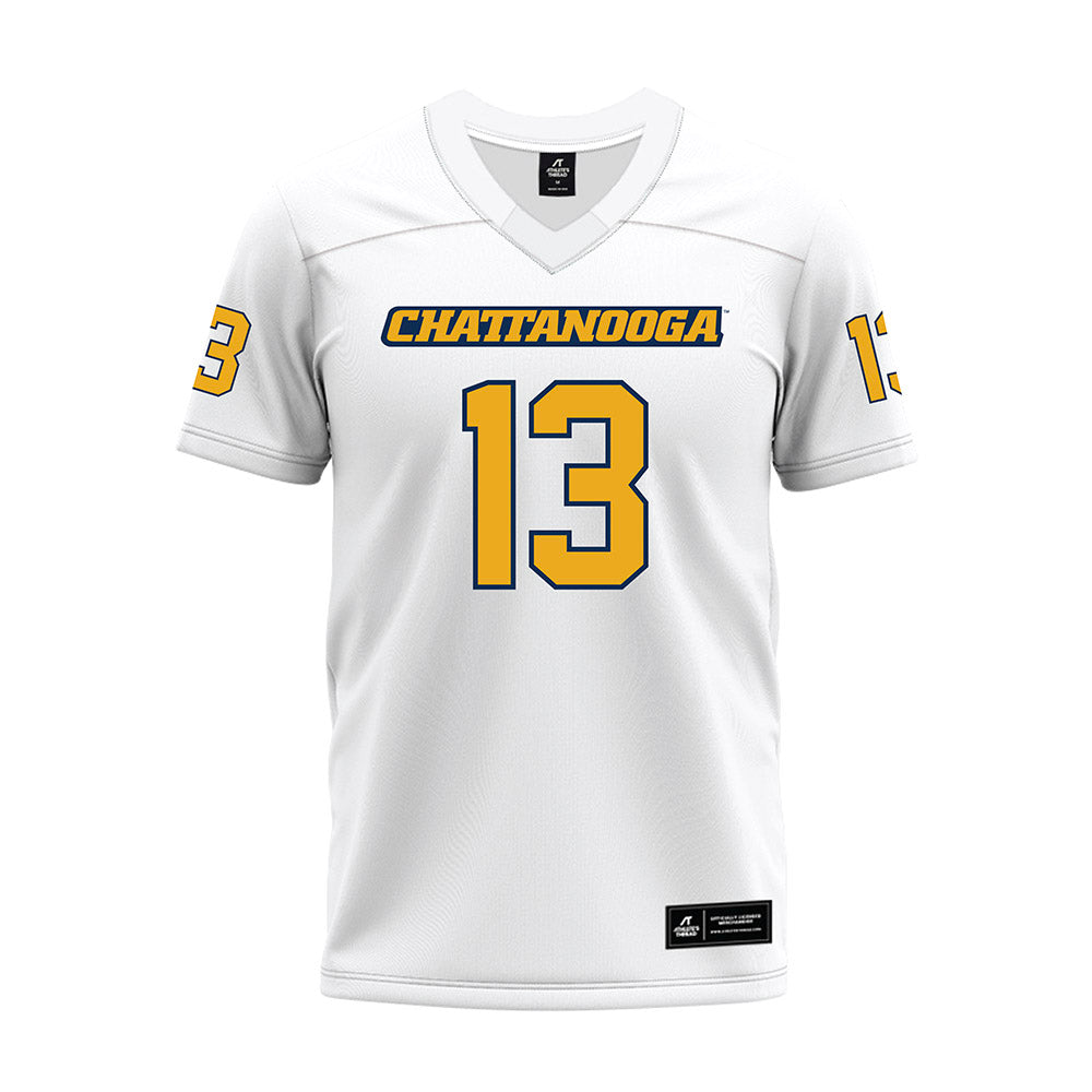UTC - NCAA Football : Beni Mwamba - White Premium Football Jersey