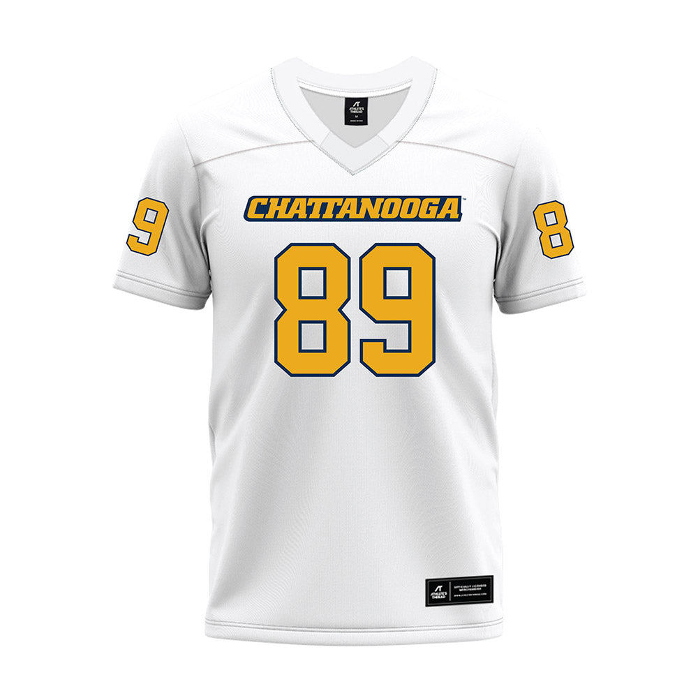 UTC - NCAA Football : Hunter Teal - White Premium Football Jersey-0