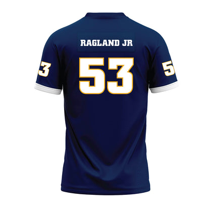 UTC - NCAA Football : BJ Ragland Jr - Navy Premium Football Jersey-1